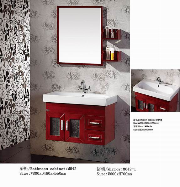 Solid wood vanity TFM642