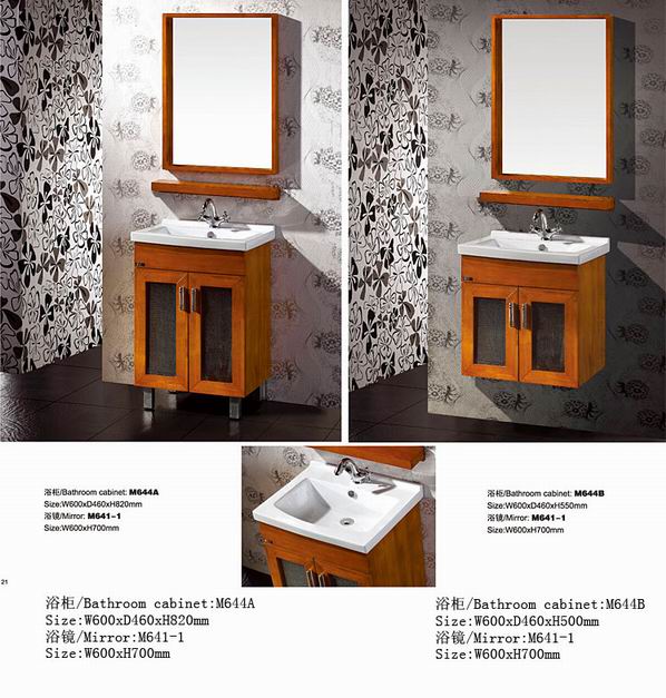 Solid wood vanity TFM644