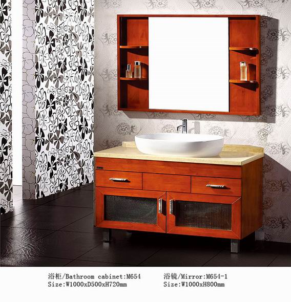 Solid wood vanity TFM645