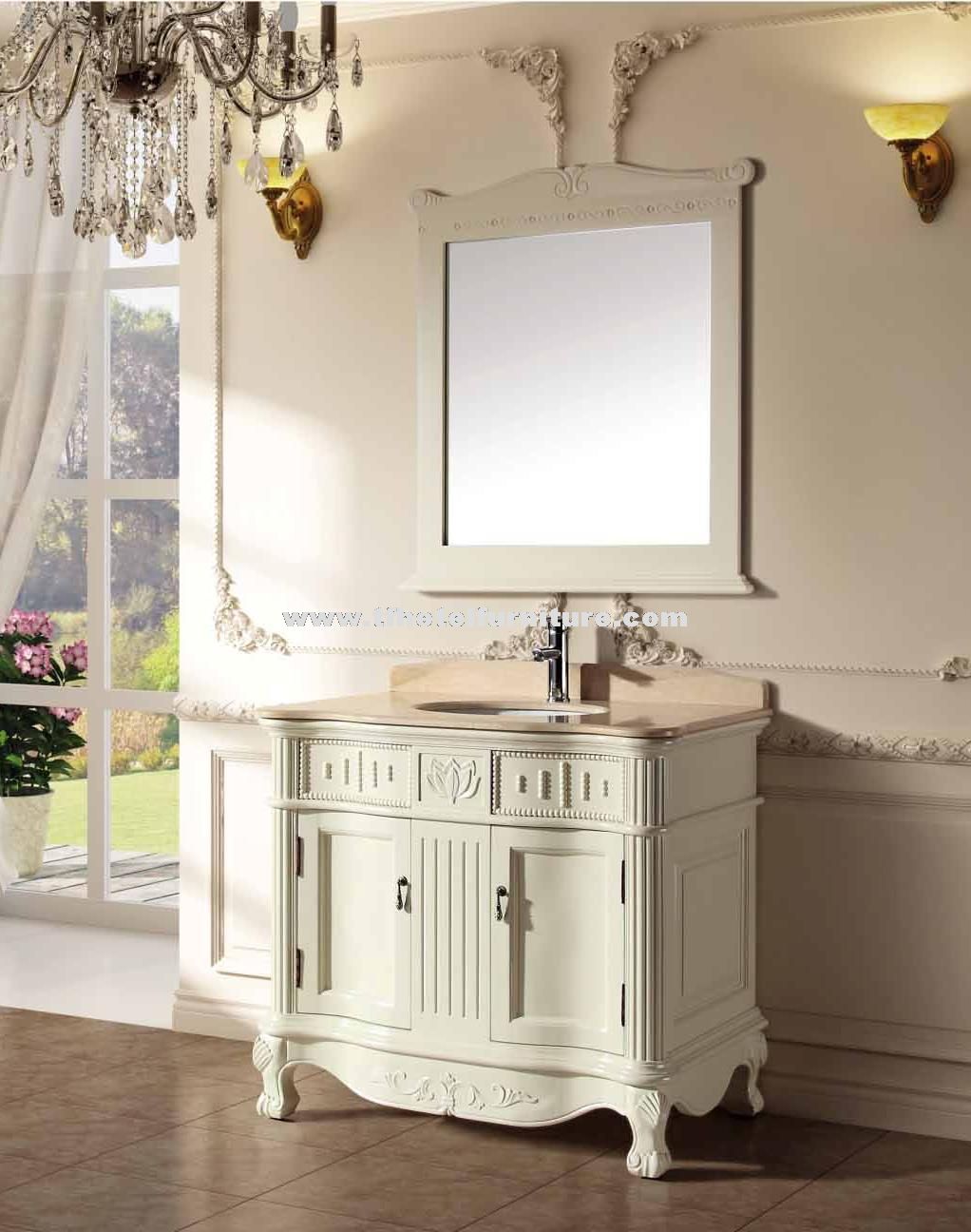 Solid wood Vanity TF809