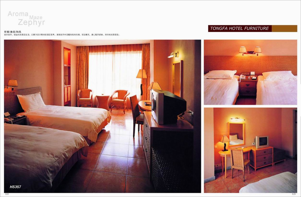 Hotel room furniture