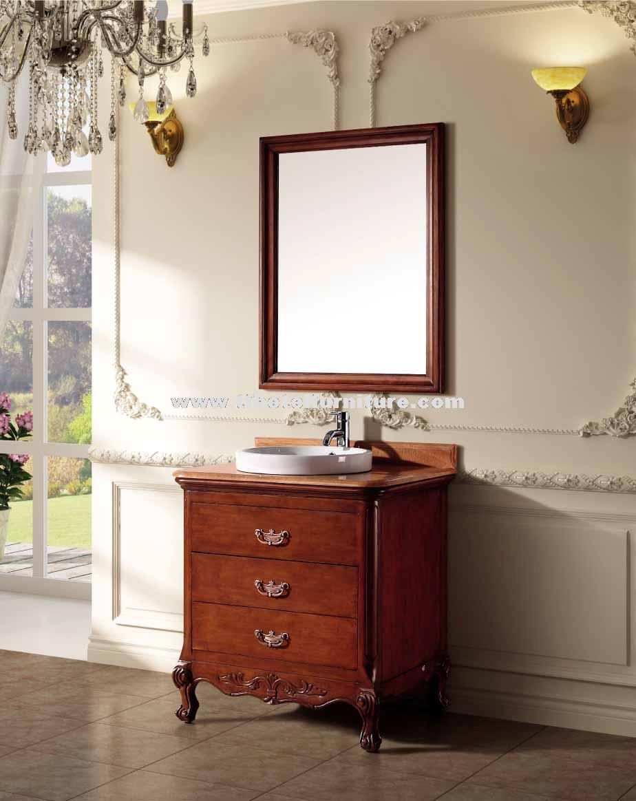 Solid wood Vanity TF811
